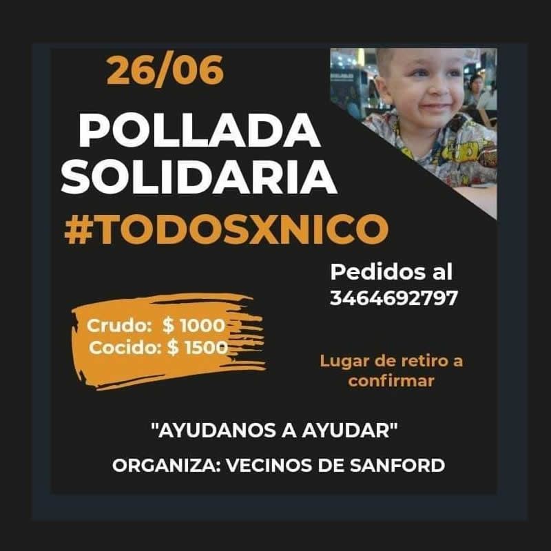 POLLADA Solidaria Vecinos de SANFORD